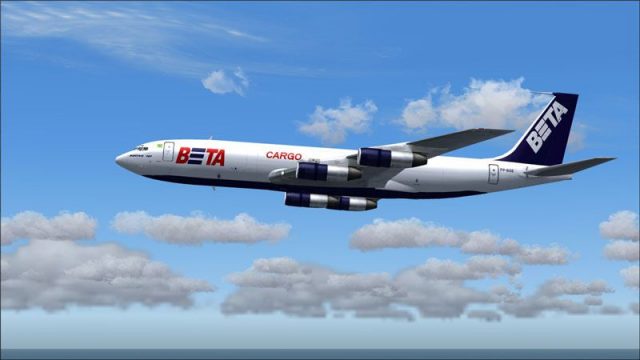 Screenshot 1 — Beta Cargo Boeing 707 PP-BSE