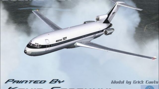 Screenshot 1 — Boeing House Colors 727-200