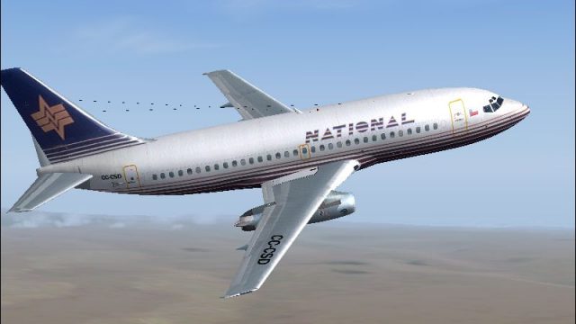 Screenshot 1 — National Airlines Chile 737-200