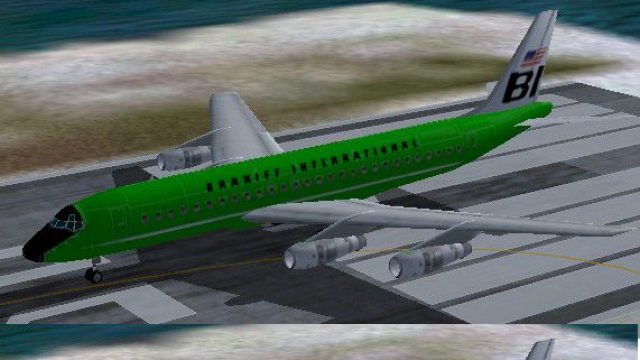 Screenshot 1 — Braniff Douglas DC-8-52