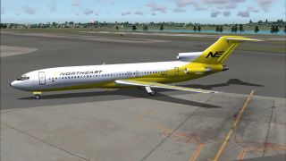 Screenshot 1 — Northeast Airlines Boeing 727-295 "Yellowbird"