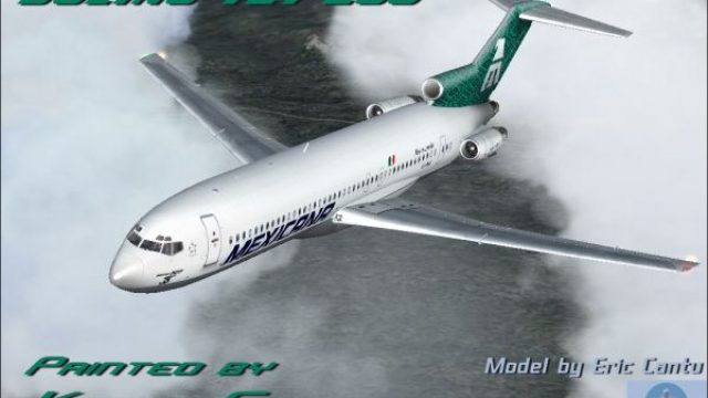 Screenshot 1 — Mexicana Boeing 727-200 XA-MEH