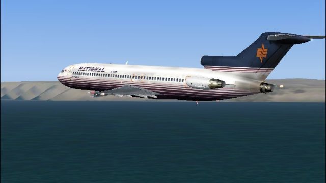 Screenshot 1 — National Airlines Chile Boeing 727