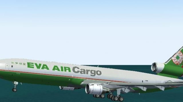 Screenshot 1 — SMS Overland EVA AIR Cargo MD-11