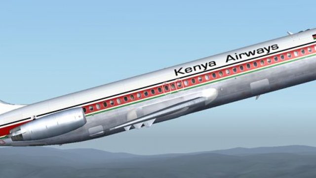 Screenshot 1 — Kenya Airways Douglas DC-9-30