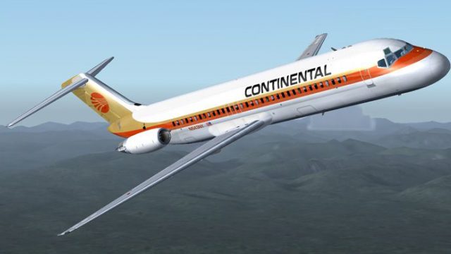 Screenshot 1 — Continental Douglas DC-9-30 (OC)