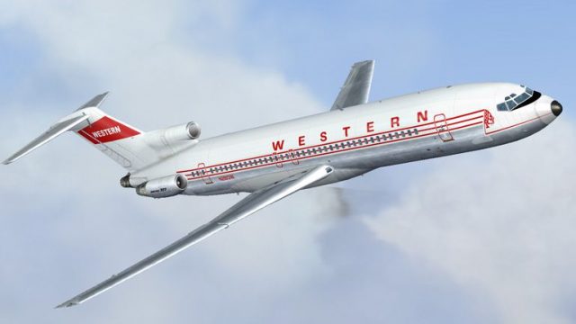 Screenshot 1 — Western Boeing 727-200 (OC)