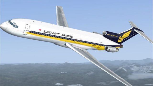 Screenshot 1 — Singapore Airlines Boeing 727-200