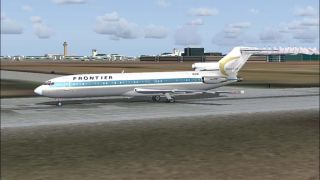 Screenshot 1 — Frontier Boeing 727-200 ADV