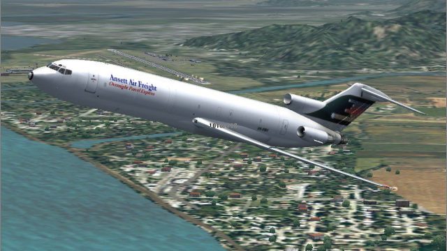 Screenshot 1 — Ansett Air Express Boeing 727-200