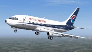 Screenshot 1 — Pacific Western Boeing 737-200