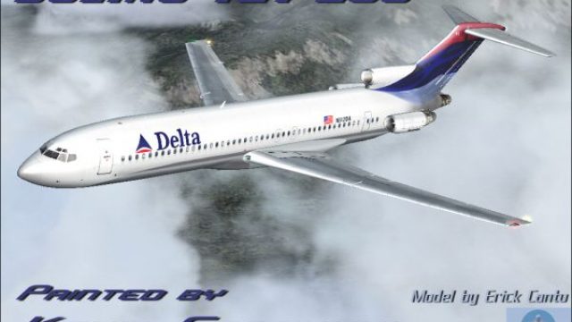Screenshot 1 — Delta Airlines Boeing 727-200 N512DA