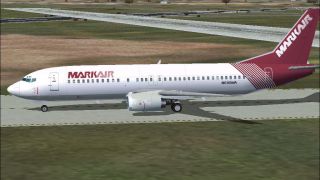 Screenshot 1 — Mark Air Boeing 737-400 V2