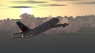 Screenshot 1 — Air Canada Airbus A380-100