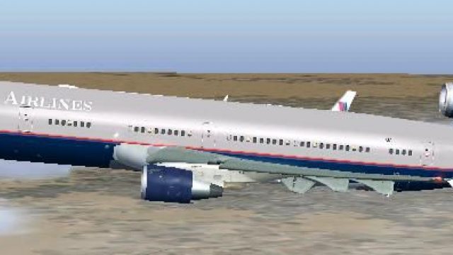 Screenshot 1 — United Airlines McDonnell Douglas MD-11 V2