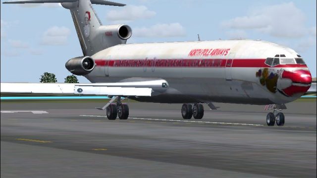 Screenshot 1 — North Pole Airways Boeing 727