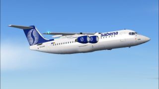 Screenshot 2 — Sabena BAe 146-200