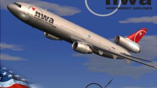 Screenshot 3 — Northwest Airlines Douglas DC-10-30 (NC)