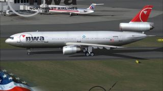 Screenshot 2 — Northwest Airlines Douglas DC-10-30 (NC)