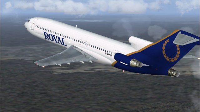Screenshot 1 — Royal Aviation Boeing 727-200 C-GRYQ