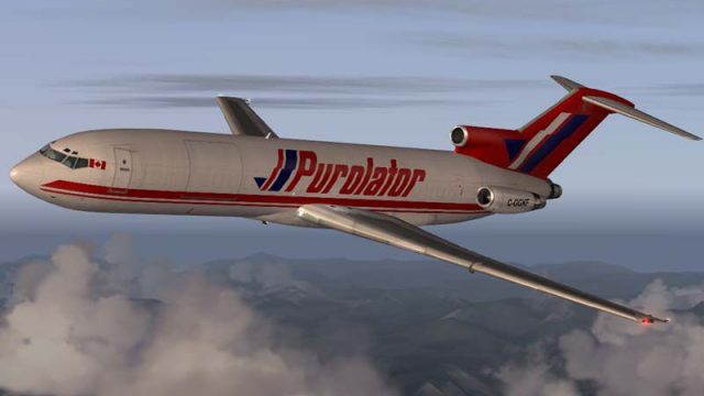 Screenshot 1 — Purolator Boeing 727-200