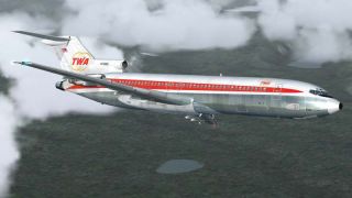 Screenshot 1 — Flight 1 TWA Boeing 727-200