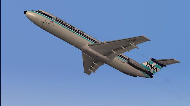 Screenshot 1 — British Midland BAC One-Eleven 523
