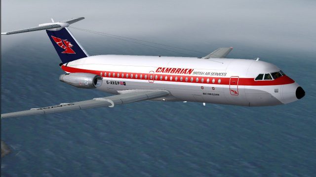Screenshot 1 — Cambrian/Britsh Air BAC One-Eleven