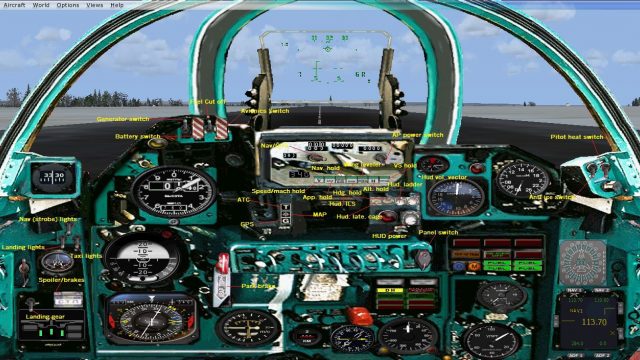 Screenshot 1 — Mikoyan-Gurevich Mig-23MF "Flogger G"