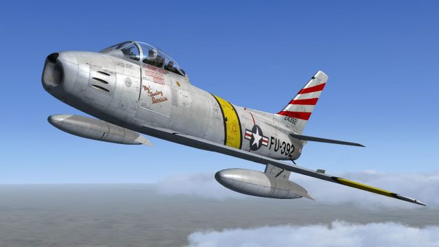 Screenshot 1 — US Air Force F-86F 36th FBS Korea 1953
