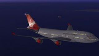 Screenshot 9 — Boeing 747-400 Virgin Atlantic Textures only