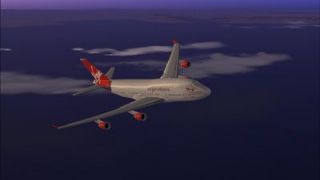 Screenshot 7 — Boeing 747-400 Virgin Atlantic Textures only