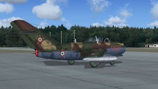 Screenshot 1 — Hungarian Air Force MiG-15bis SP5