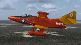 Screenshot 1 — US Navy Grumman F9F Panther Drone