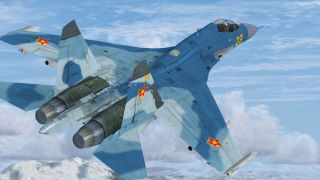 Screenshot 3 — Kazakhstan Air Force Sukhoi Su-27 Flanker B+
