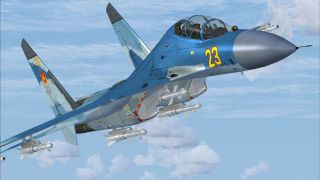 Screenshot 4 — Kazakhstan Air Force Sukhoi Su-27 Flanker B+