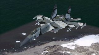 Screenshot 1 — Russian Air Force Sukhoi Su-27 Flanker