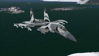 Screenshot 3 — Russian Air Force Sukhoi Su-27 Flanker
