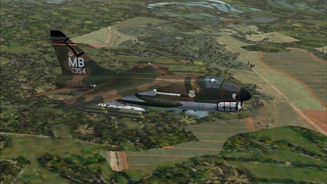 Screenshot 1 — US Air Force Vought A-7 Corsair II