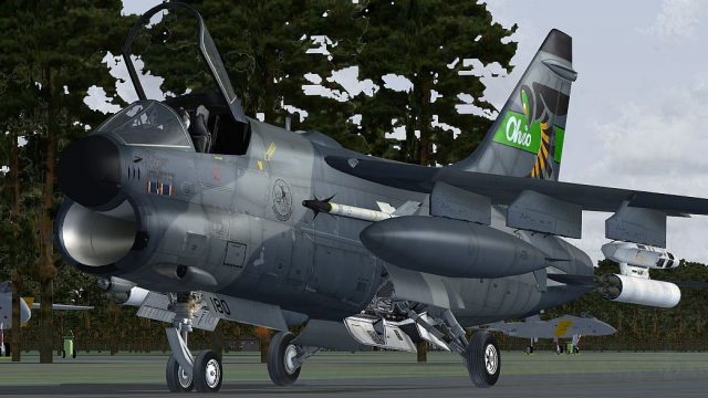 Screenshot 1 — National Guard Vought A-7 Corsair II 180th TFG