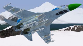 Screenshot 3 — Ukrainian Air Force Sukhoi Su-27 Flanker