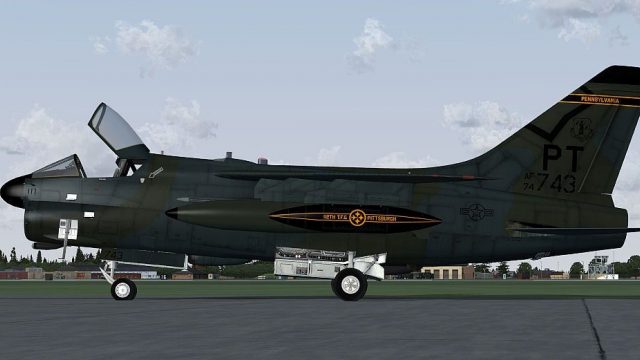 Screenshot 1 — Pittsburgh ANG Vought A-7 Corsair II