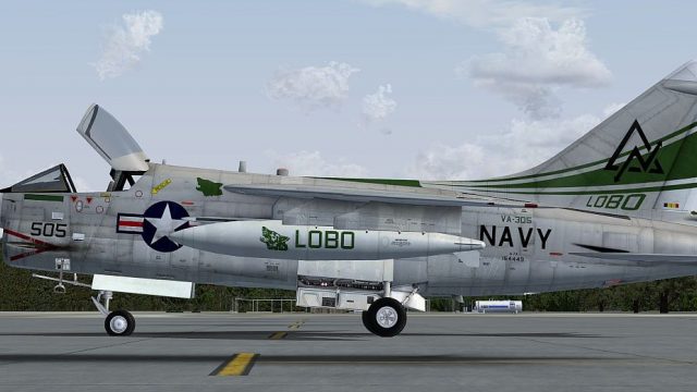 Screenshot 1 — US Navy Vought A-7 Corsair II