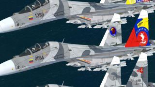 Screenshot 1 — Venezuelan Air Force Sukhoi Su-30MK2V Flanker