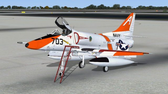 Screenshot 1 — US Navy Douglas A-4E Skyhawk