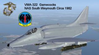 Screenshot 8 — USMC Douglas A-4E VMA-322 Low Vis
