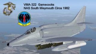 Screenshot 7 — USMC Douglas A-4E VMA-322 Low Vis