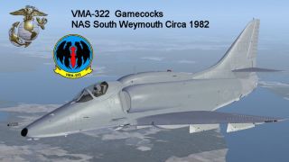 Screenshot 4 — USMC Douglas A-4E VMA-322 Low Vis