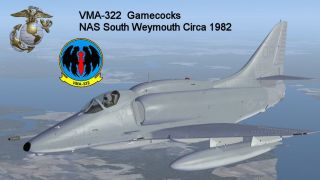 Screenshot 3 — USMC Douglas A-4E VMA-322 Low Vis