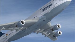 Screenshot 2 — Boeing 747-400 Lufthansa Textures only